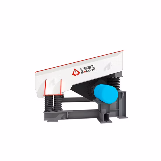 中国の鉱山機械用振動フィーダー