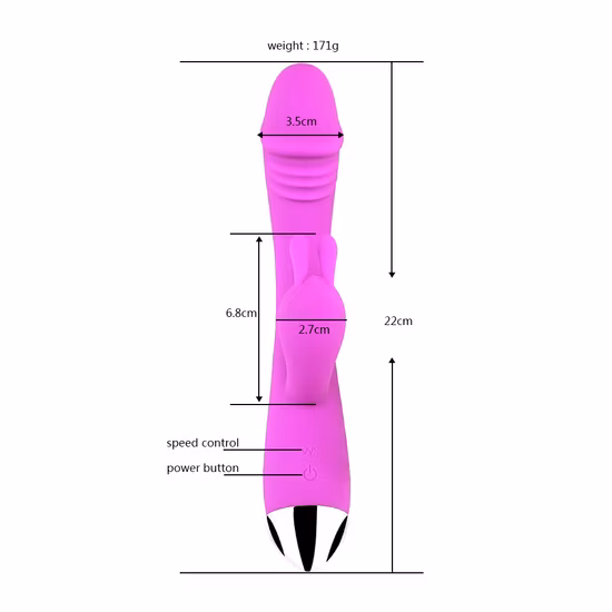 かわいいウサギのカップルバイブレーター防水中国大人の大人のおもちゃ女性用